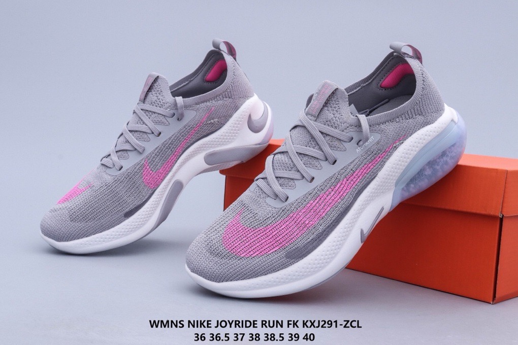 Women Nike Joyride Run FK Grey Pink White Shoes